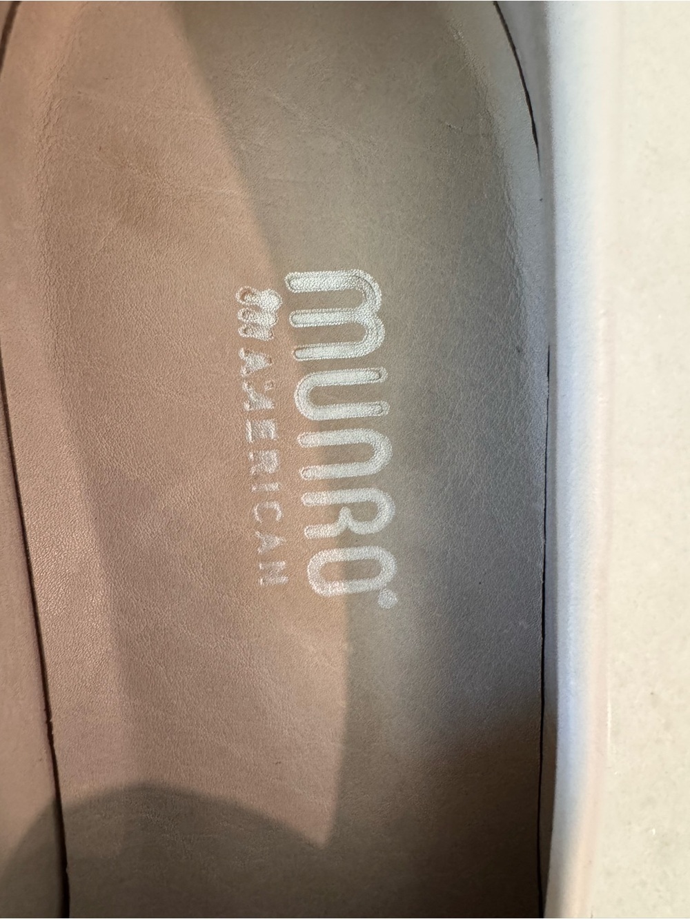 Munro White Leather Bit-Detail Loafers - Picture 8 of 12